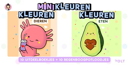 Minikleuren - uitdeelboekjes, Leon Römer - Paperback - 9789062229857
