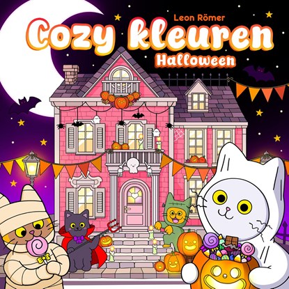 Cozy kleuren: Halloween, Leon Römer - Paperback - 9789062229871