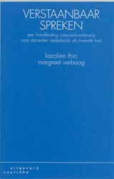 Verstaanbaar spreken - K. Thio ; M. Verboog - 9789062838974