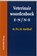 Veterinair woordenboek E-N/N-E, P.L.M. Kerkhof - Paperback - 9789063482404