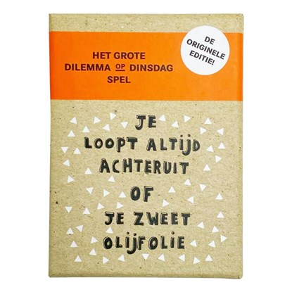 Het grote dilemma op dinsdag spel, Dilemma op Dinsdag - Losbladig - 9789063694463