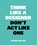 Think like a designer, don't act like one, Jeroen van Erp - Paperback - 9789063694852