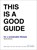 This is a Good Guide, Marieke Eyskoot - Paperback - 9789063695880