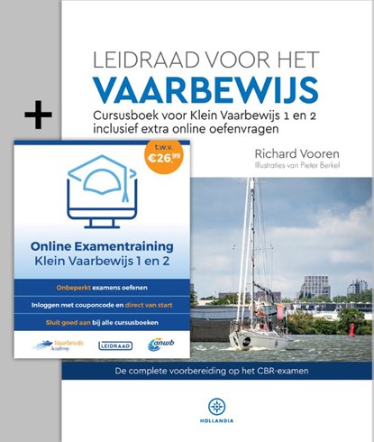 Leidraad voor het Vaarbewijs inclusief online examentraining, Richard Vooren - Paperback - 9789064108327