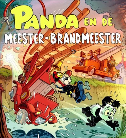 Panda ballonstrip Lu02. panda en de meester brandmeester - luxe editie, piet wijn - Overig Gebonden - 9789064381744