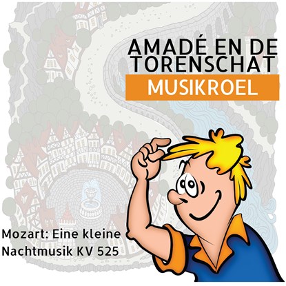 Amadé en de torenschat, Roel Arnold - Luisterboek MP3 - 9789065237330
