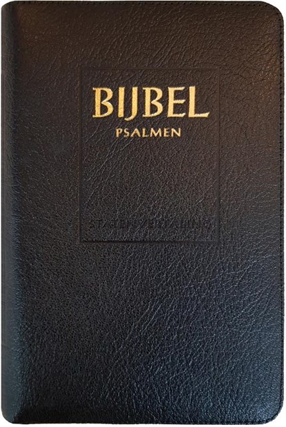 Bijbel (SV) met psalmen (niet-ritmisch) - met goudsnee, rits en duimgrepen, niet bekend - Gebonden - 9789065395023