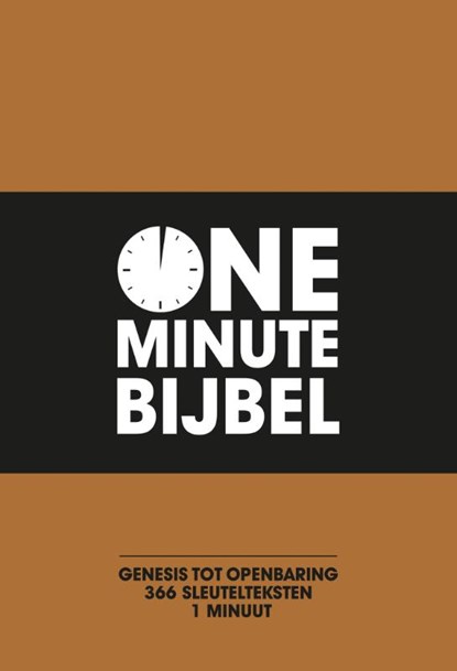 One Minute Bijbel, niet bekend - Paperback - 9789065395160
