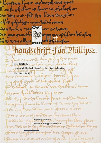 Het handschrift-Jan Phillipsz., niet bekend - Gebonden - 9789065500205