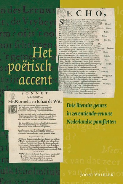 Het poetisch accent, J. Vrieler - Paperback - 9789065509574