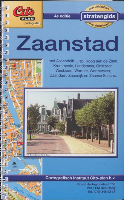 Citoplan stratengids Zaanstad, Cartografisch Instituut Cito-plan - Paperback - 9789065801968