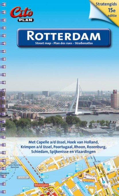 Citoplan stratengids Rotterdam, niet bekend - Gebonden - 9789065802354