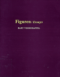 Figuren / essays | Bart Verschaffel | 