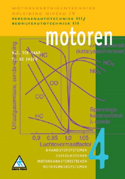 Motoren 4 Brandstofsystemen, dieselmotoren motorkarakteristieken motorsmeersystemen, B.J. ter Haar ; Tj. de Jager - Paperback - 9789066746633