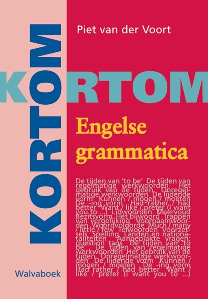 Kortom engelse grammatica, Paul van der Voort - Paperback - 9789066750760