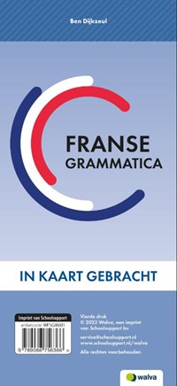 Franse grammatica in kaart gebracht | B. Dijkzeul | 