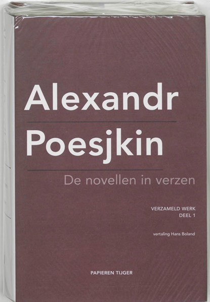 De novellen in verzen, Alexandr Poesjkin - Gebonden - 9789067281027