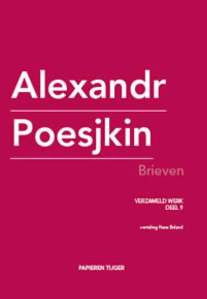 Brieven, Alexandr Poesjkin - Gebonden - 9789067283151