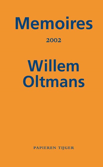 Memoires 2002, Willem Oltmans - Paperback - 9789067283717
