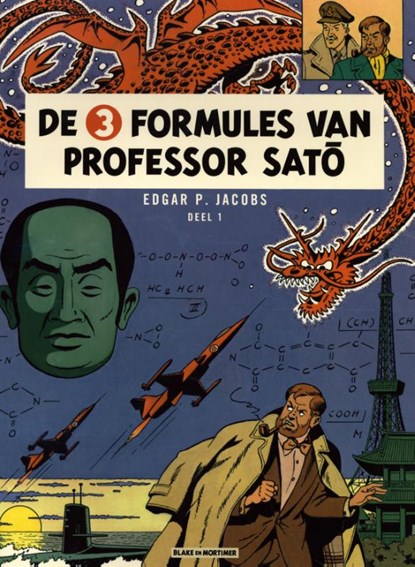 De 3 formules van professor Sato deel 1, Edgar P. Jacobs - Gebonden Paperback - 9789067370660