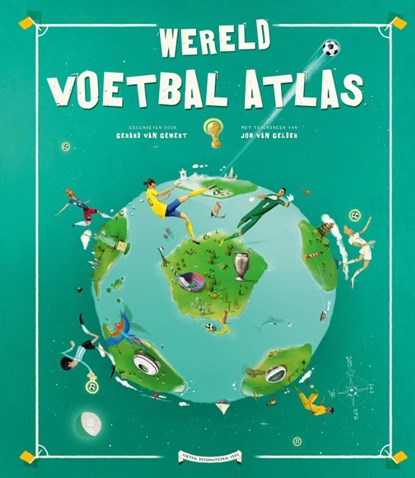Wereld Voetbal Atlas, Gerard van Gemert - Gebonden - 9789067979160