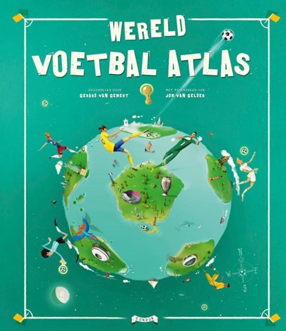 Wereld voetbal atlas, Gerard van Gemert - Gebonden - 9789067979467