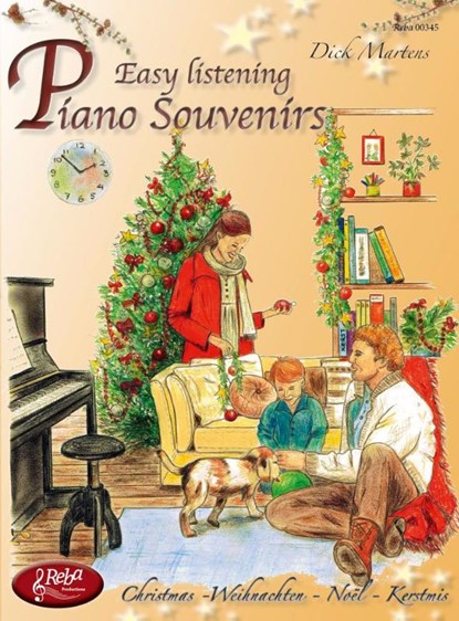 Easy listening piano souvenirs, Martens - Paperback - 9789069111346