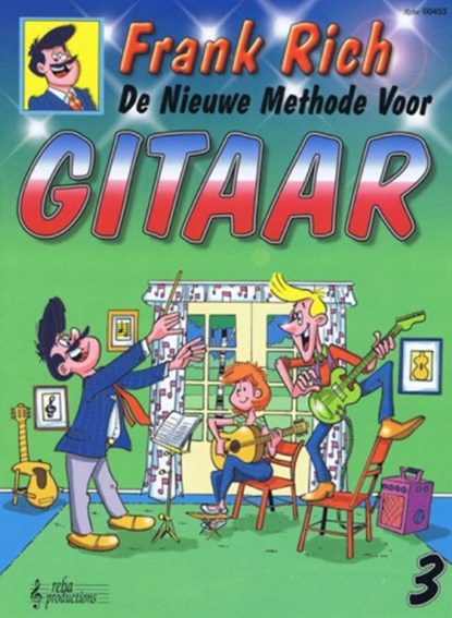 De nieuwe methode voor gitaar 3, F. Rich - Paperback - 9789069112022