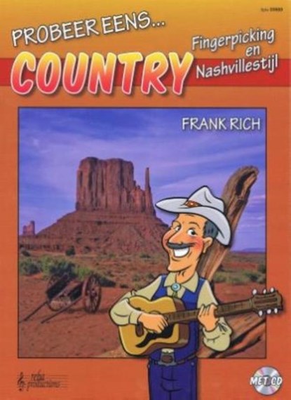 Probeer eens ... country gitaar, Frank Rich - Paperback - 9789069113777