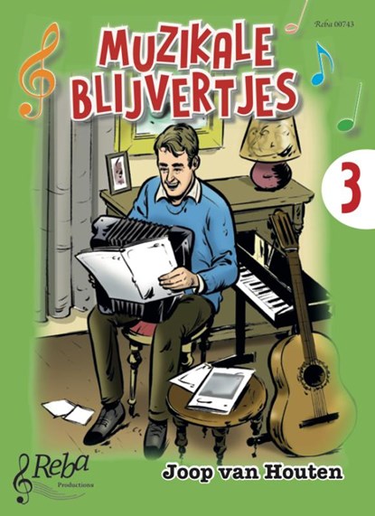 Muzikale blijvertjes 3, Joop van Houten - Paperback - 9789069114354