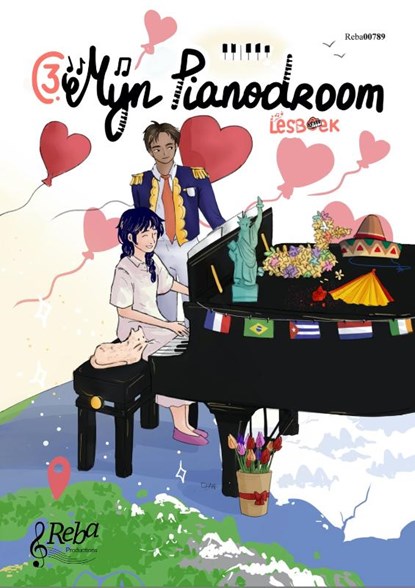 Mijn pianodroom 3 Lesboek, Machteld Dewilde - Paperback - 9789069114569