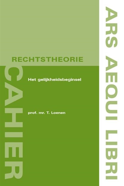 Het gelijkheidsbeginsel, T. Loenen - Paperback - 9789069162867
