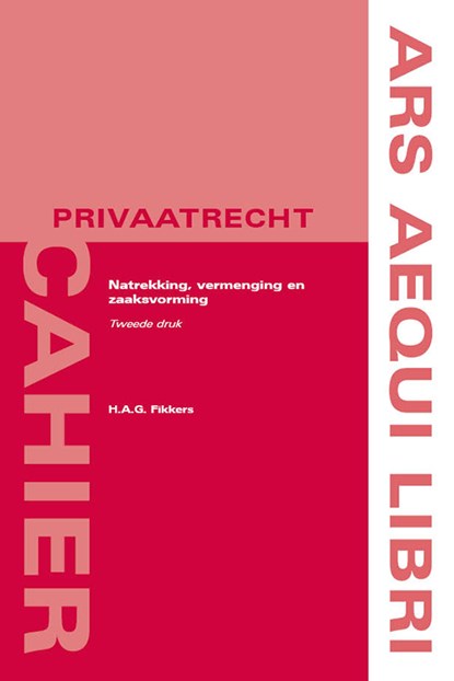 Natrekking, vermenging en zaaksvorming, H.A.G. Fikkers - Paperback - 9789069164120