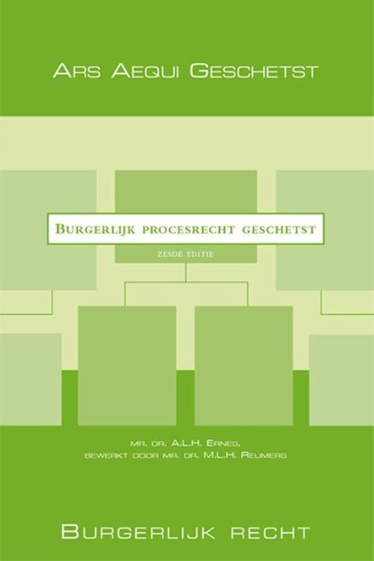 Burgerlijk procesrecht geschetst, A.L.H. Ernes - Paperback - 9789069167640