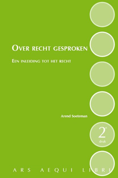 Ars Aequi libri Over recht gesproken, Arend Soeteman - Paperback - 9789069168050