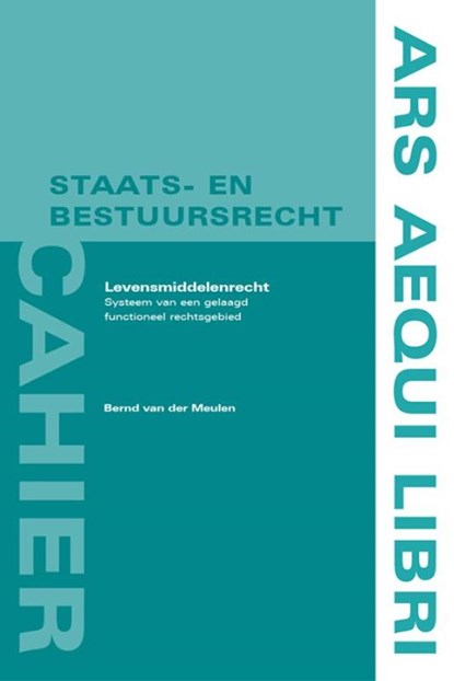 Voedingsmiddelenrecht, Bernd van der Meulen - Paperback - 9789069168098