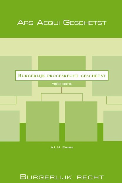 Burgerlijk procesrecht geschetst, A.L.H. Ernes - Paperback - 9789069169033