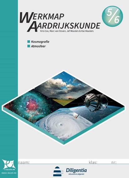 Werkmap Aardrijkskunde 5/6 Kosmografie en Atmosfeer, Kris Cox ; Marc van Boven ; Jef Wauters ; Ilse Wauters - Paperback - 9789070978877