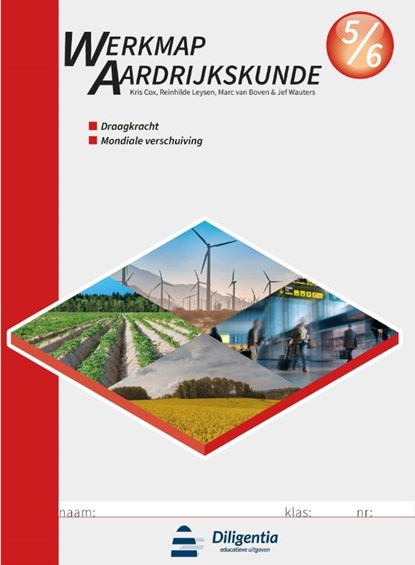 werkmap Aardrijkskunde 5/6 Draagkracht, Kris Cox ; Reinhilde Leysen ; Marc van Boven ; Jef Wauters - Losbladig - 9789070978945