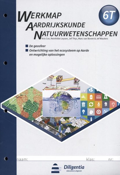 werkmap Aardrijkskunde 6T, Kris Cox ; Reinhilde Leysen ; Jef Thys ; Marc van Boven ; Jef Wauters - Losbladig - 9789070978990