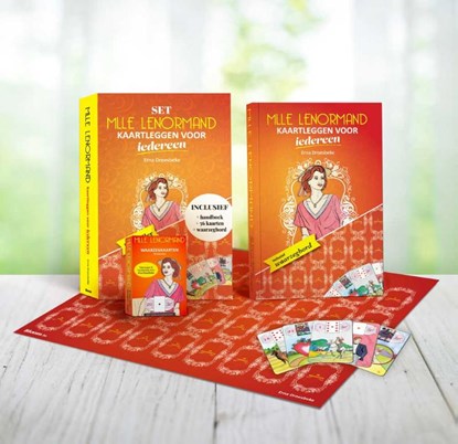 Set Mlle Lenormand: Kaartleggen voor iedereen, Erna Droesbeke - Gebonden - 9789072189196