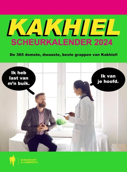 Kakhiel scheurkalender 2024, Kakhiel - Paperback - 9789072201409