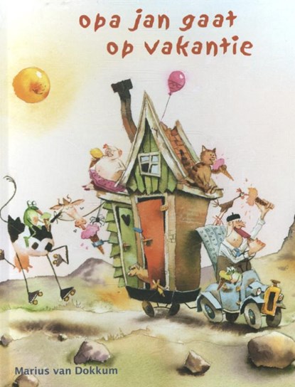 Opa Jan gaat op vakantie, Marius van Dokkum - Gebonden - 9789072736857