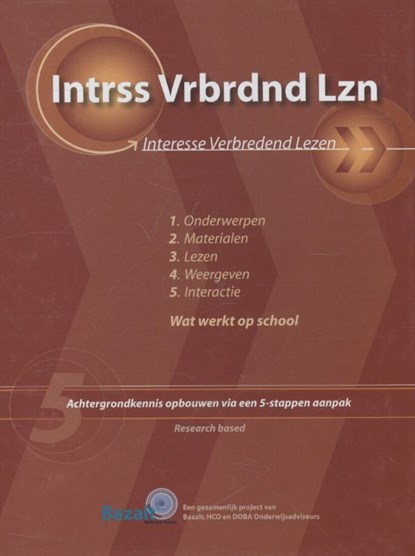 Intrss Vrbrdnd Lzn, Robert J. Marzano - Overig - 9789074233781