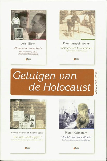 Getuigen van de Holocaust set, niet bekend - Gebonden - 9789074274197