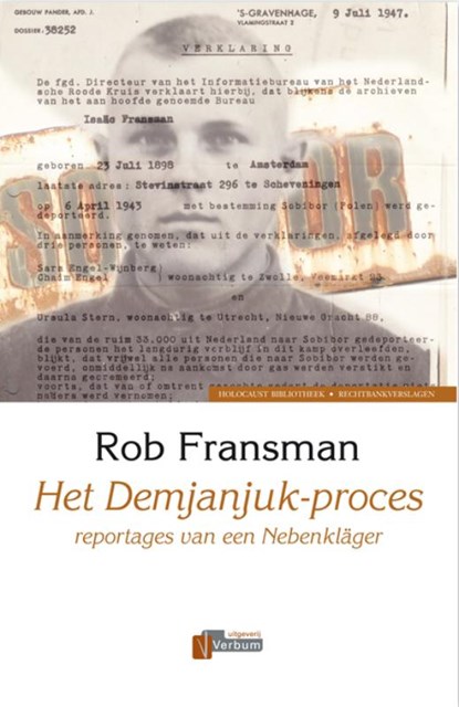 Het Demjanjuk-proces, Rob Fransman - Paperback - 9789074274562