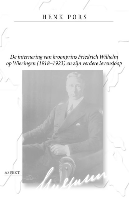 De prins van Wieringen, H. Pors - Paperback - 9789075323979