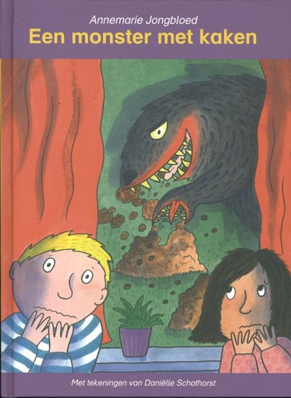 Een monster met kaken, Annemarie Jongbloed - Gebonden - 9789075689792