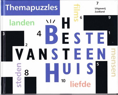 Het beste van Steenhuis Themapuzzles, Jelmer Steenhuis - Gebonden - 9789075949056