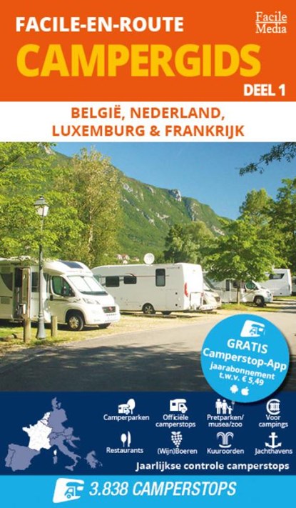 Facile-en-Route Campergids 1, A.E.M. van den Dobbelsteen - Paperback - 9789076080611